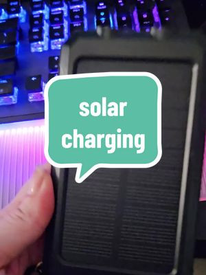 I have one in my car, one in my emergency bag. I take it hiking, biking and anytime I'm away from electricity. #solarpower #solarchargers #lifesaver #charger #conpass #CapCut 