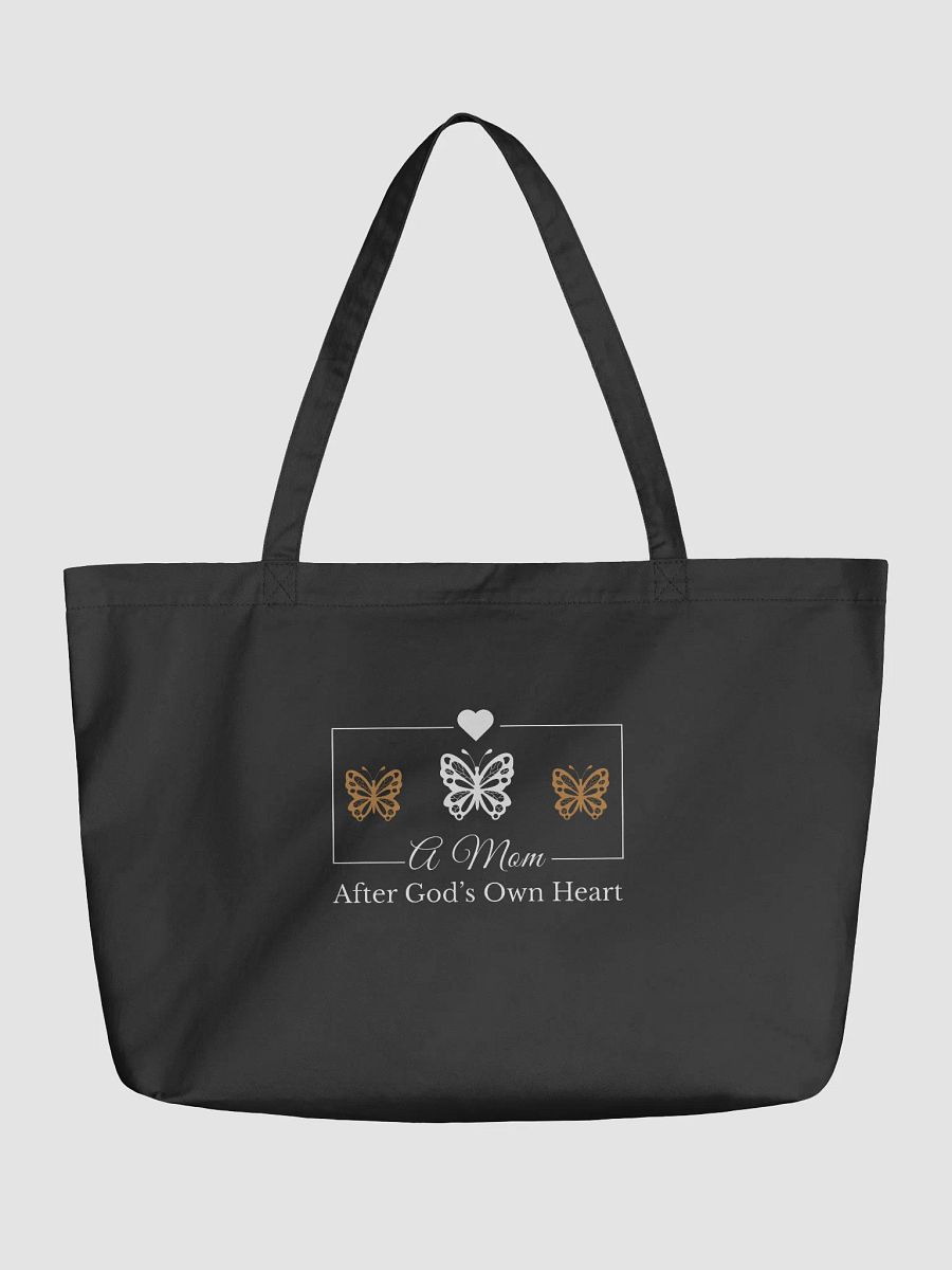 God`s Heart Mom, Eco Tote Bag. product image (2)