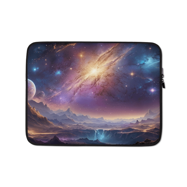 Celestial Convergence | REIDOS Sonic Healing Laptop Sleeve product image (1)
