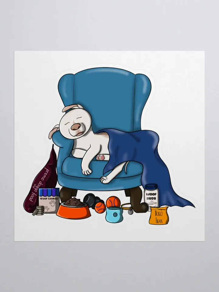 Ruff Life Sticker product image (2)
