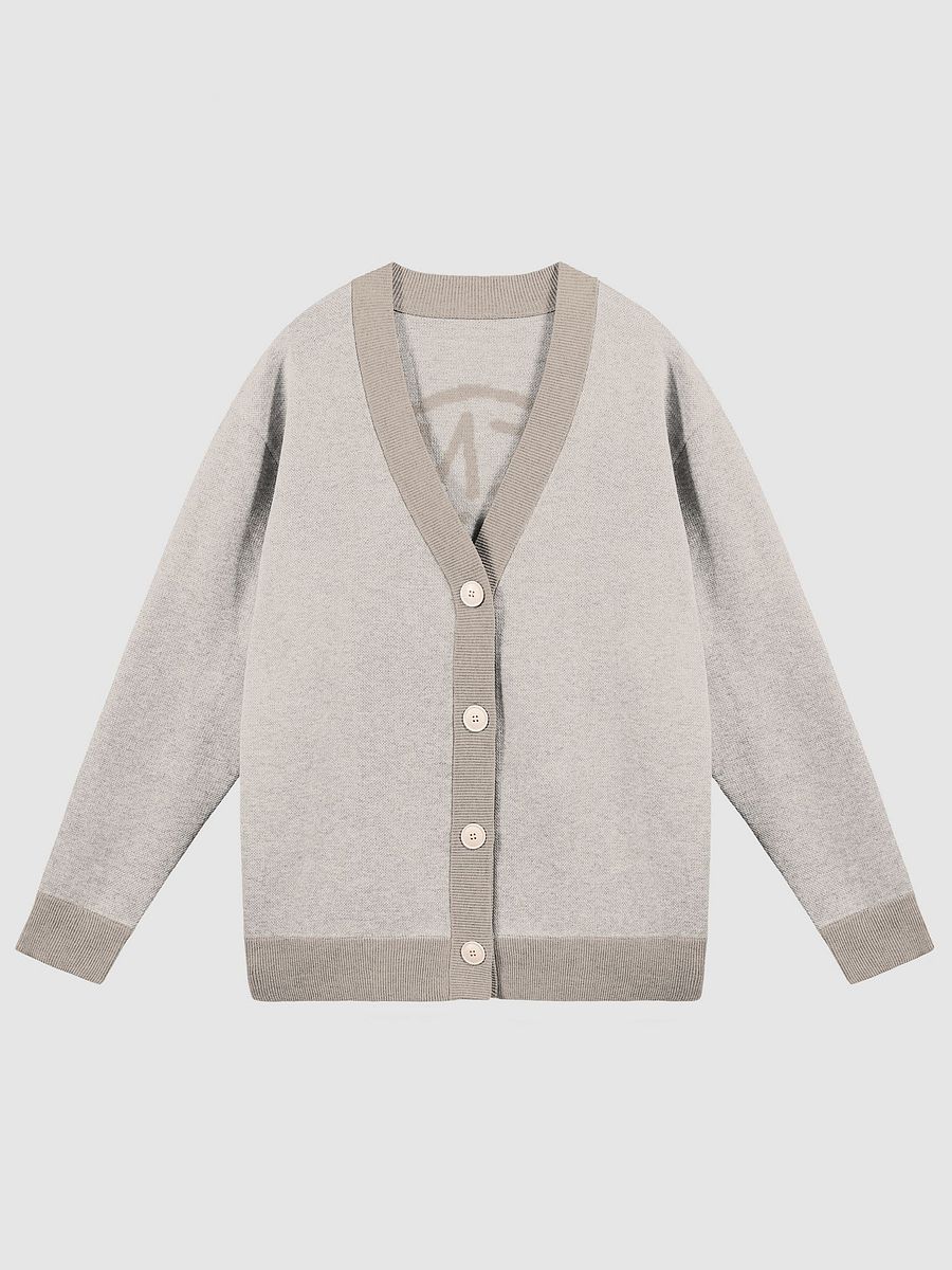 In My Head (lg. design, tan) knitwear cardigan product image (3)