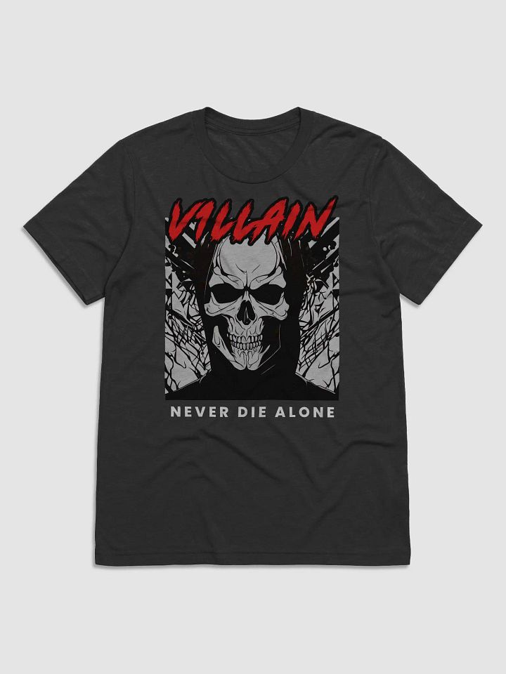 V1LLAIN NEVER DIE ALONE TSHIRT product image (1)