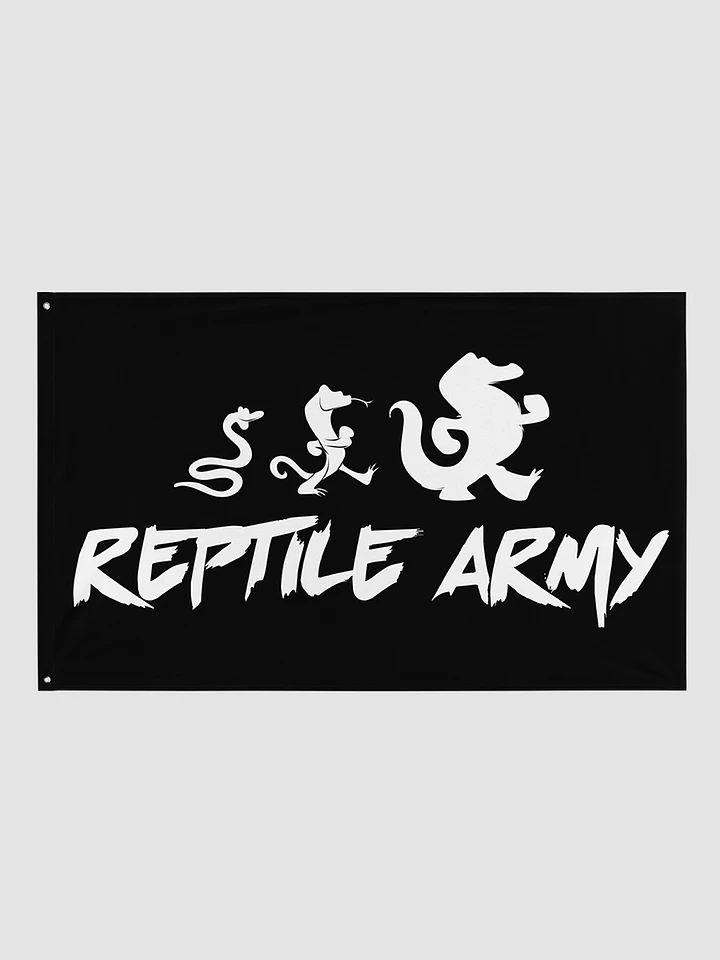 Reptile Army Flag - Black product image (1)