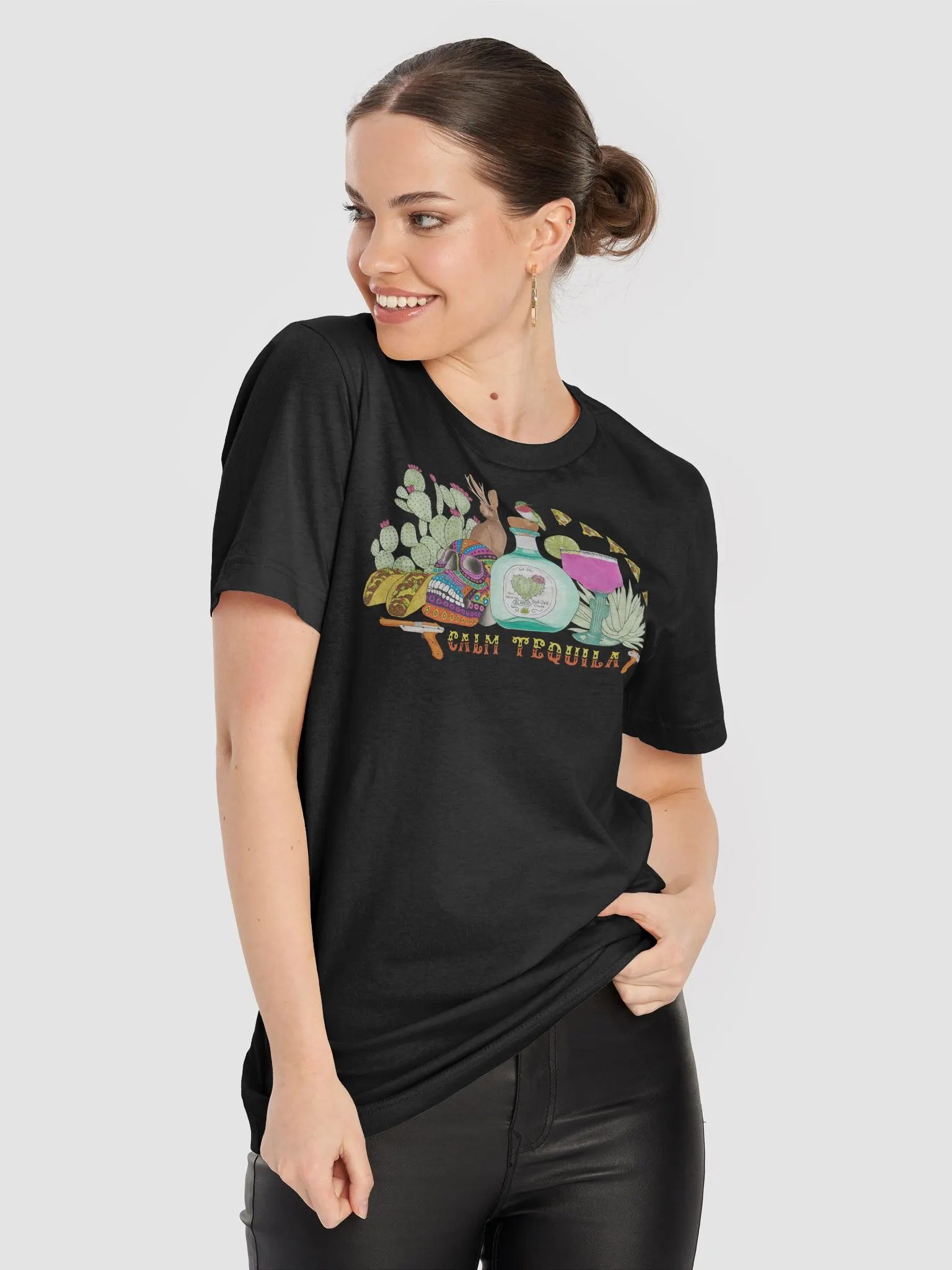 Dark T-Shirt CalmTequila product image (44)