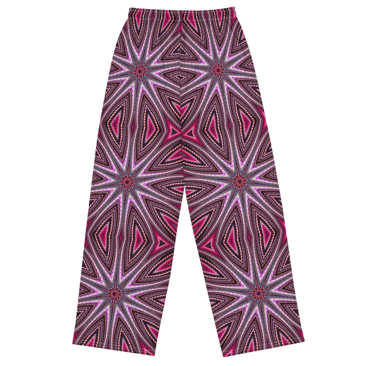 Candy Cane Kaleidoscope Wideleg Pants product image (1)