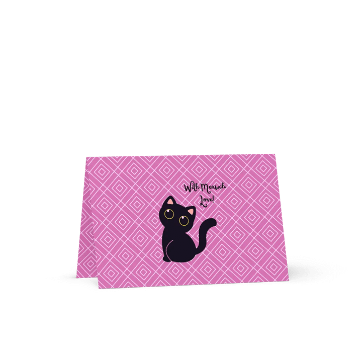 Meawch Love Greeting Card! product image (1)