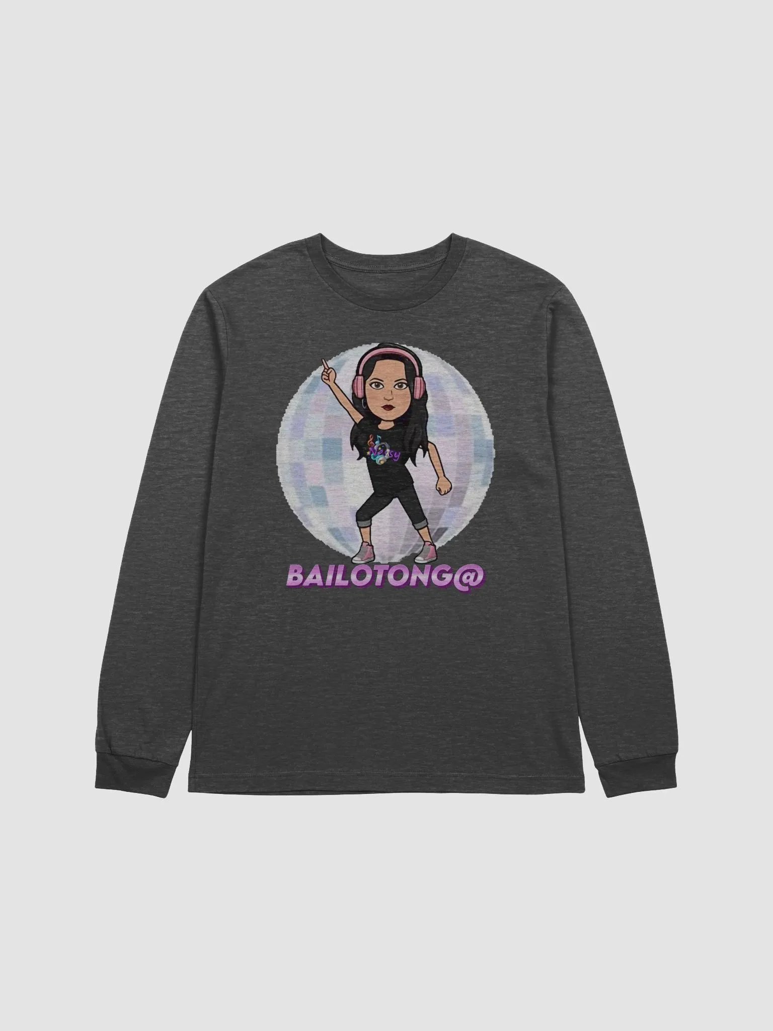 Camiseta Manga Larga Emote Bola Disco product image (1)