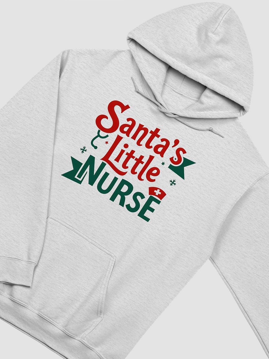 Festive Santa's Little Nurse Hoodie product image (27)
