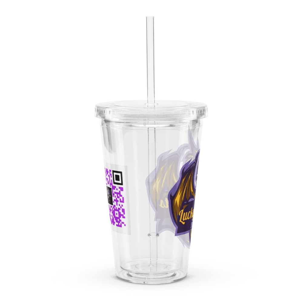 Double Wall Clear Plastic Tumbler (16 oz) product image (2)