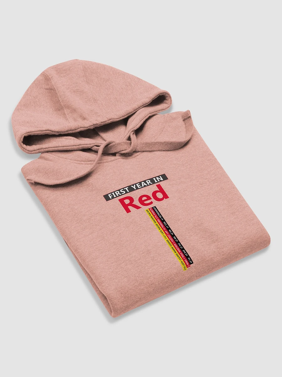 FIRST YEAR IN RED (pullover hoodie) product image (10)
