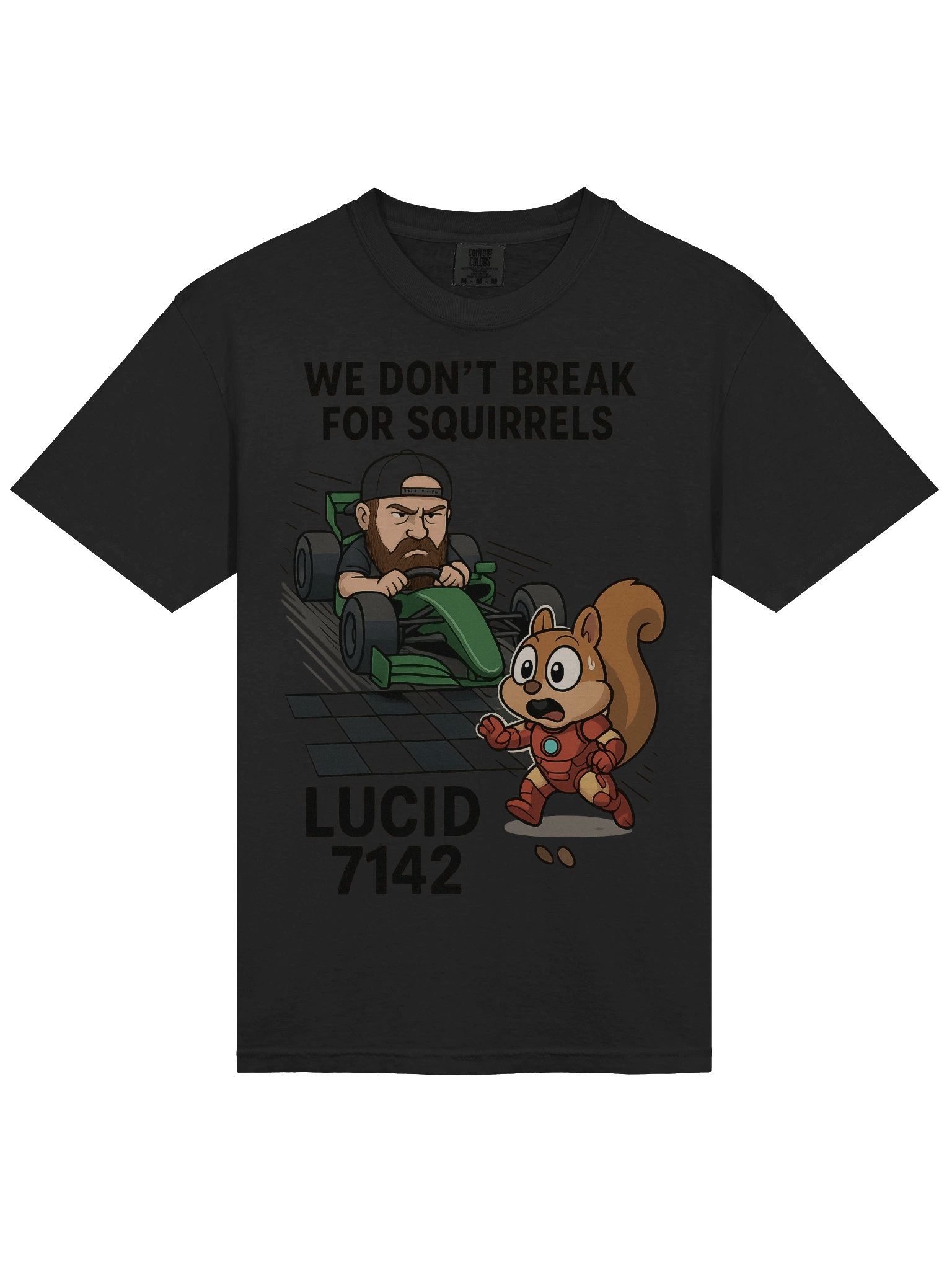 Lucid 7142 Racing Tee – We Don’t Brake for Squirrels product image (32)
