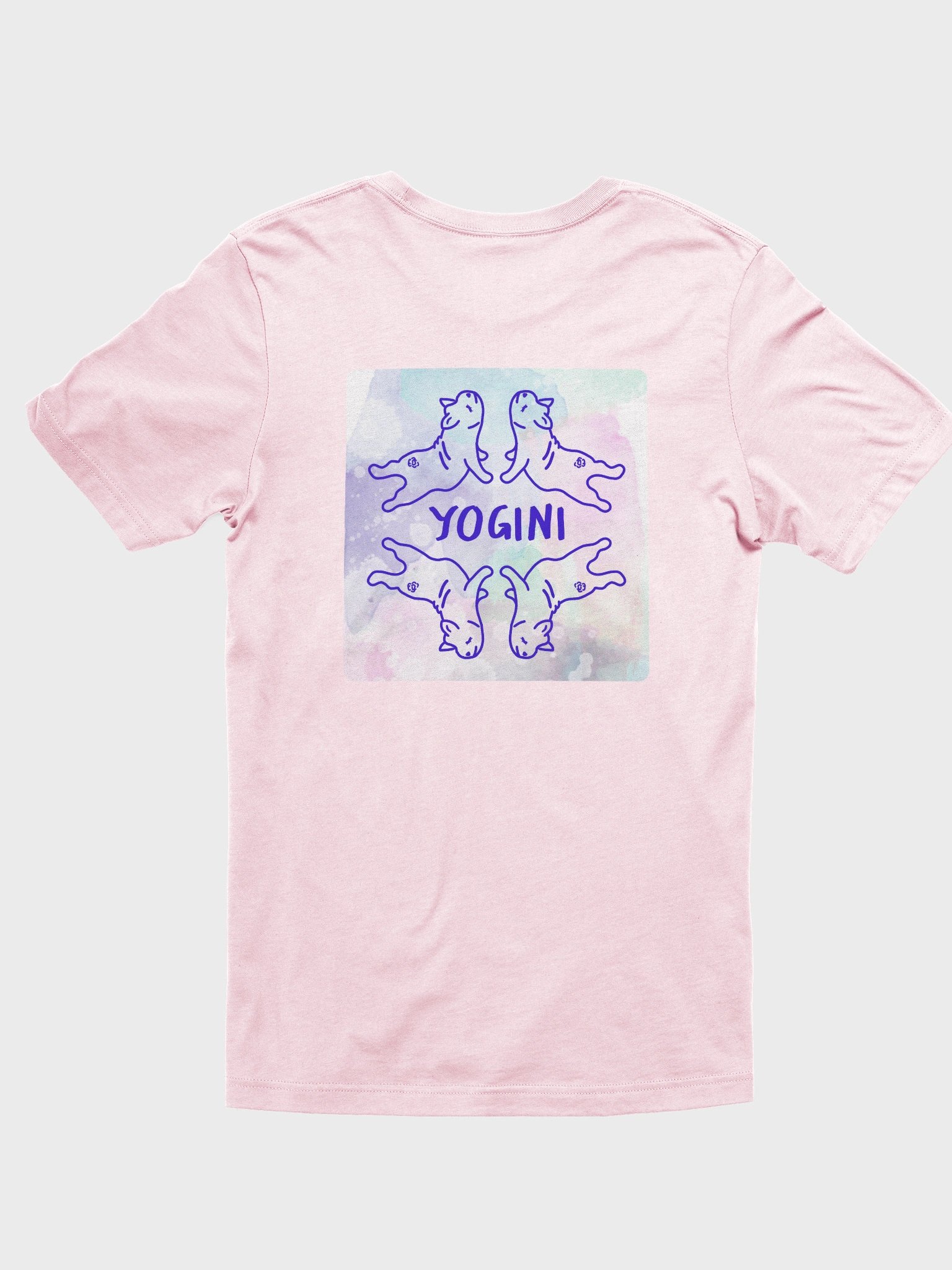 Yogini Quad Purple (Unisex Tee) product image (4)