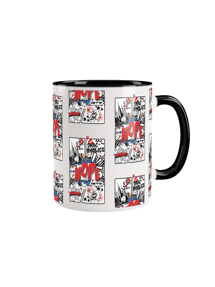 Shac-oholics Comic Blast Mug - Red 