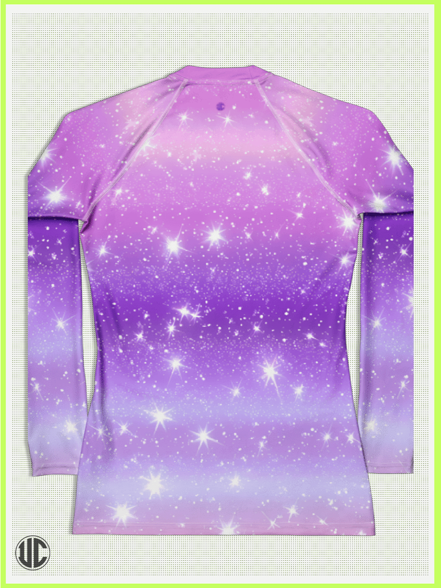 Galactic Twilight - Women's Rash Guard product image (5)