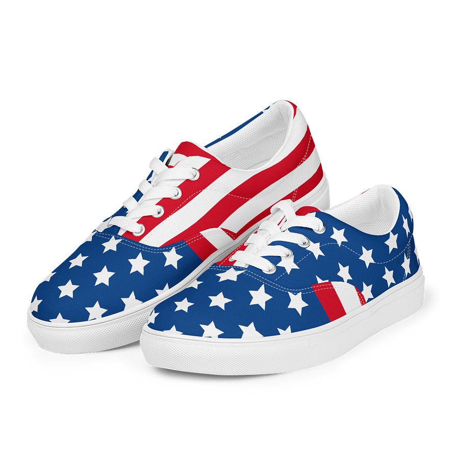 Patriotic Stripes Women's Sneakers product image (4)