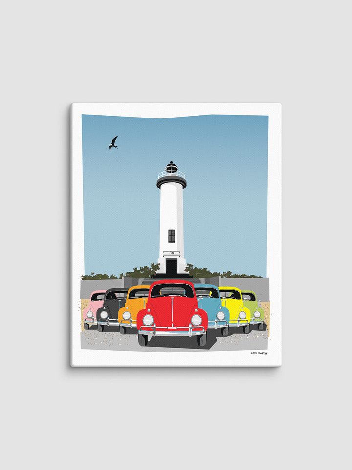 El Faro con Volkys Canvas Print product image (1)