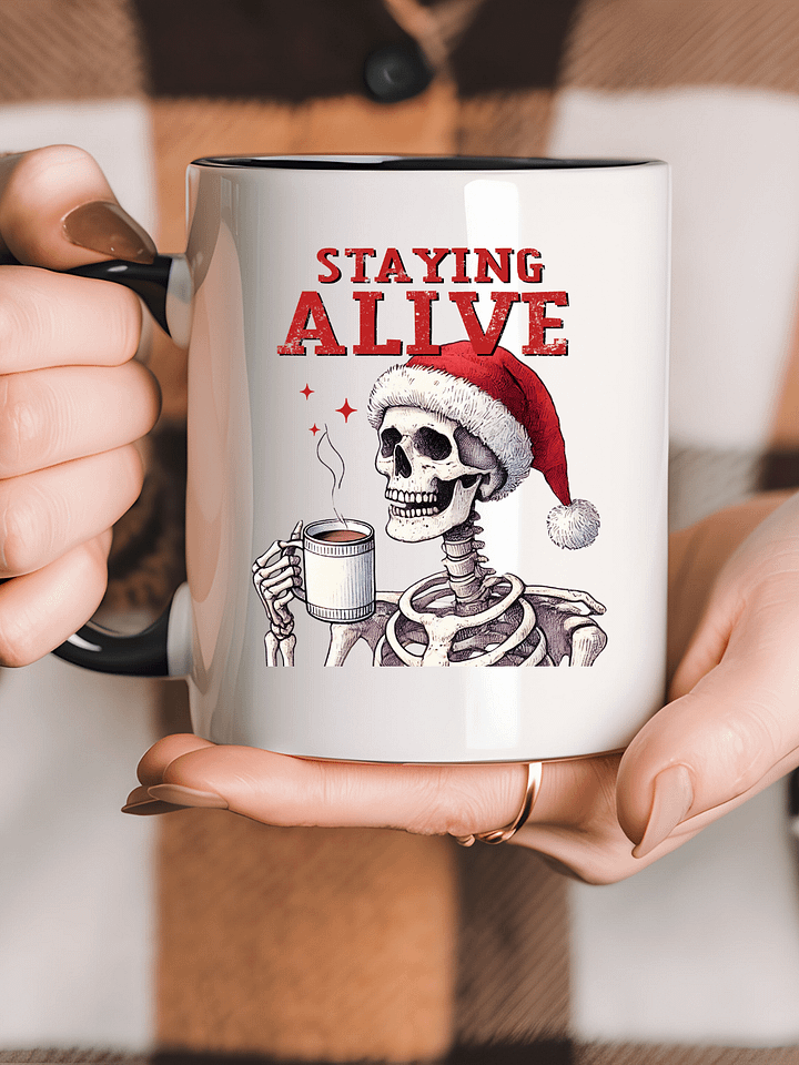 Skeleton Christmas Coffee Mug – 
