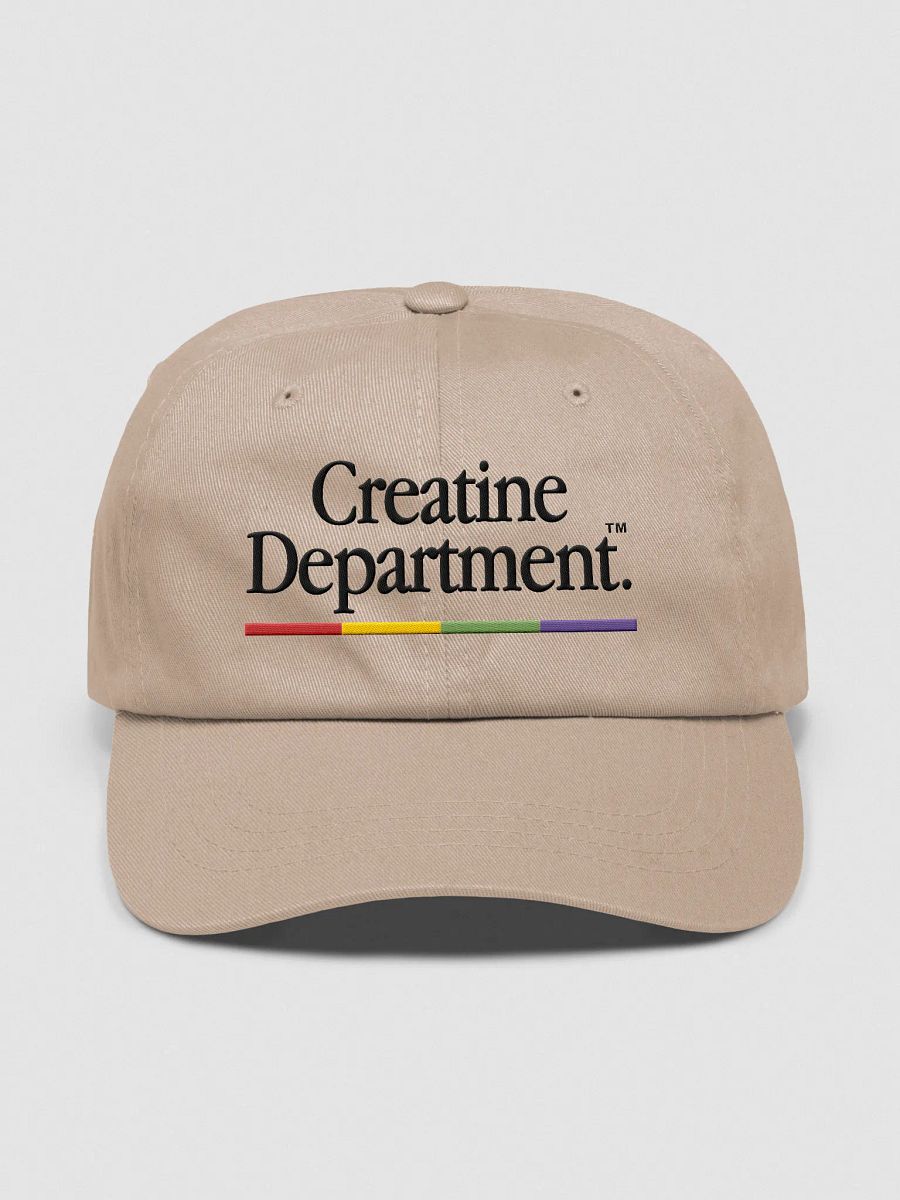creatine department hat - 100% cotton product image (1)
