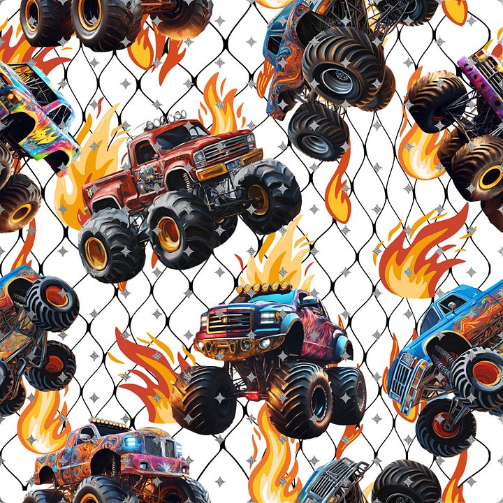 Fire Side Jamz Seamless Pattern product image (1)