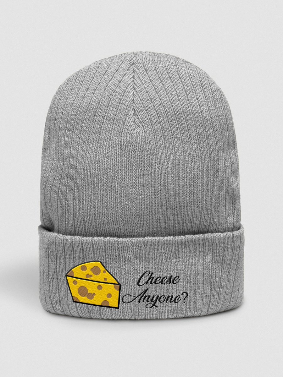 Cheese Anyone? Knit Beanie product image (1)