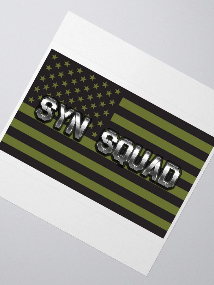 Syn Squad Flag - Sticker product image (6)