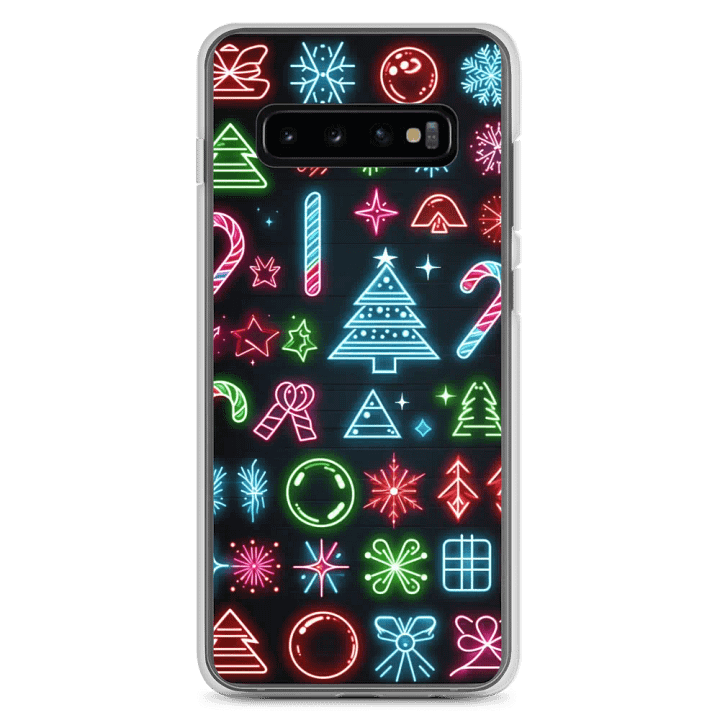 Neon Holiday Icons Samsung® Case product image (2)