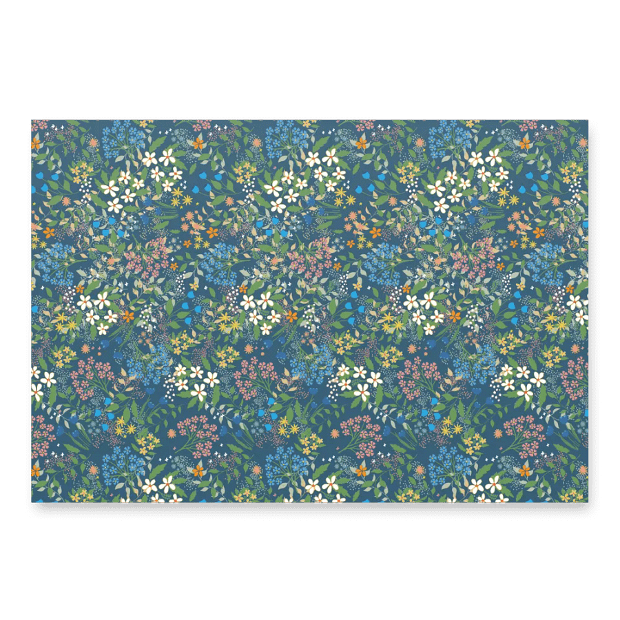 Bluebird Wrapping Paper Set 1 in Blue product image (9)