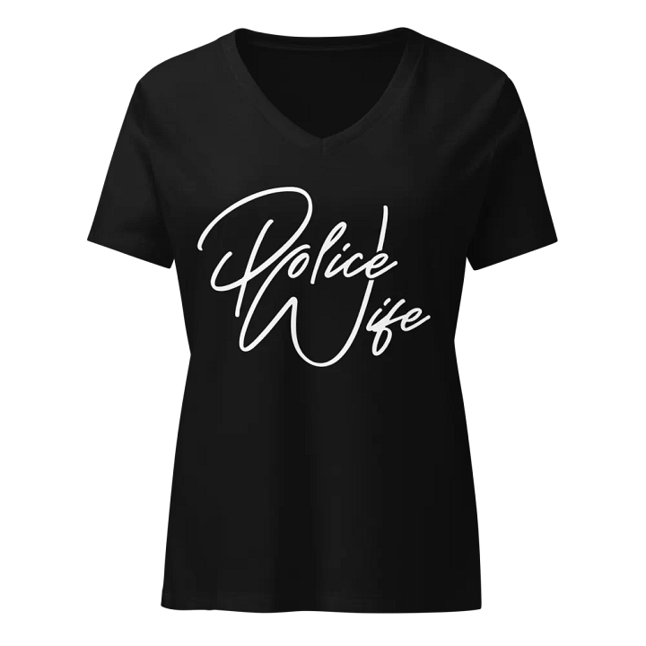Police WIfe - Comfort V-Neck Tee product image (1)