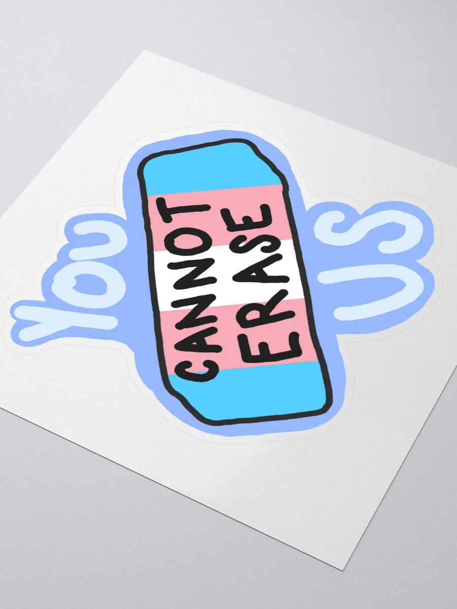 You Cannot Erase Us Sticker product image (7)