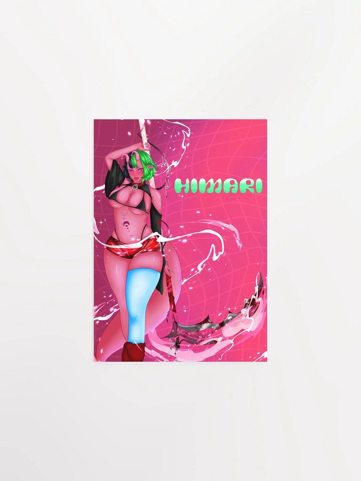 Himari Pink Poster product image (7)