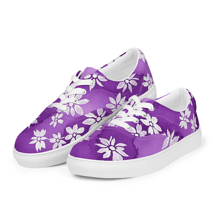 Purple Petal Power Women's Sneakers product image (1)