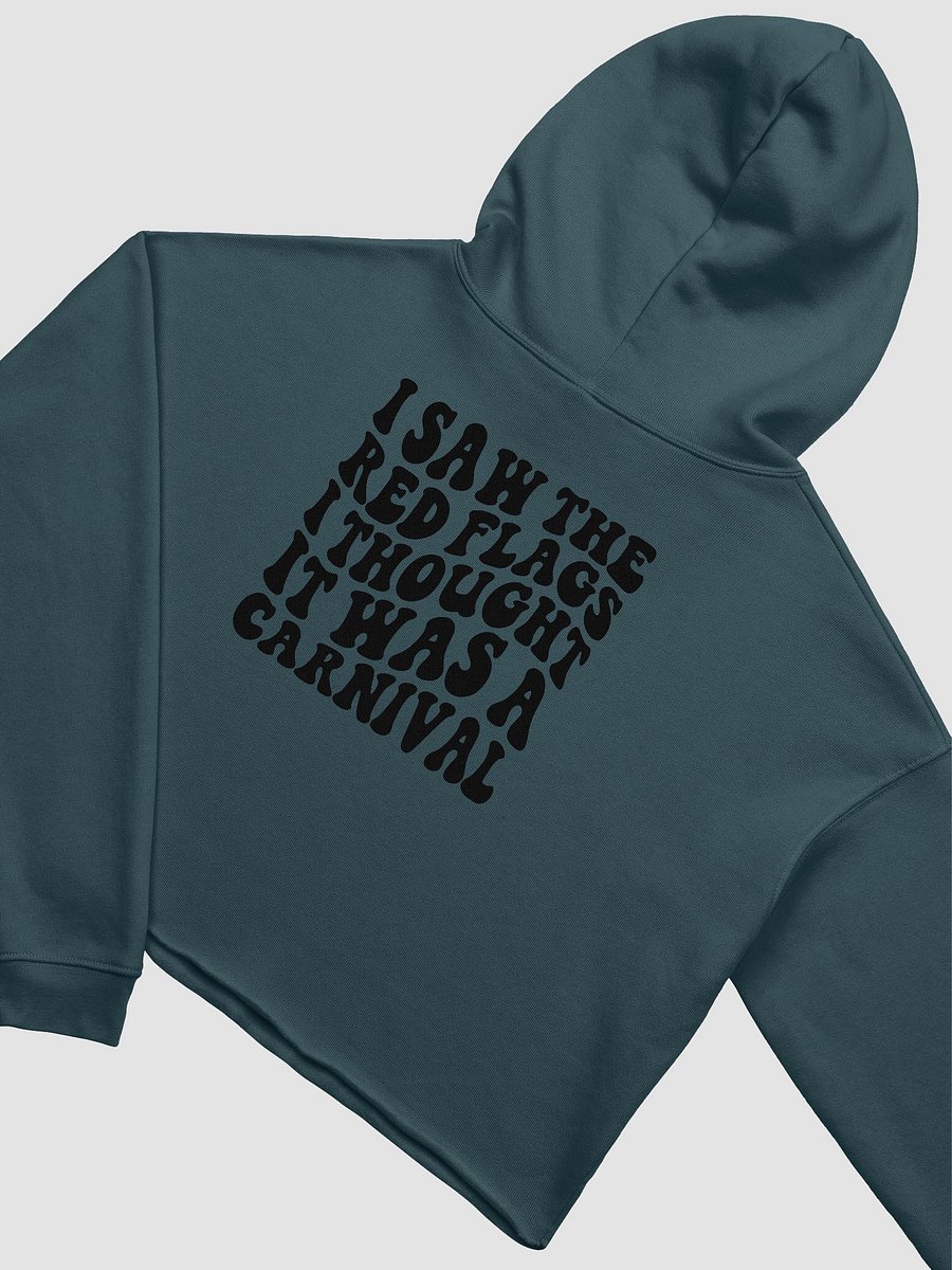 Red Flags Cropped Hoodie - Back Design product image (3)