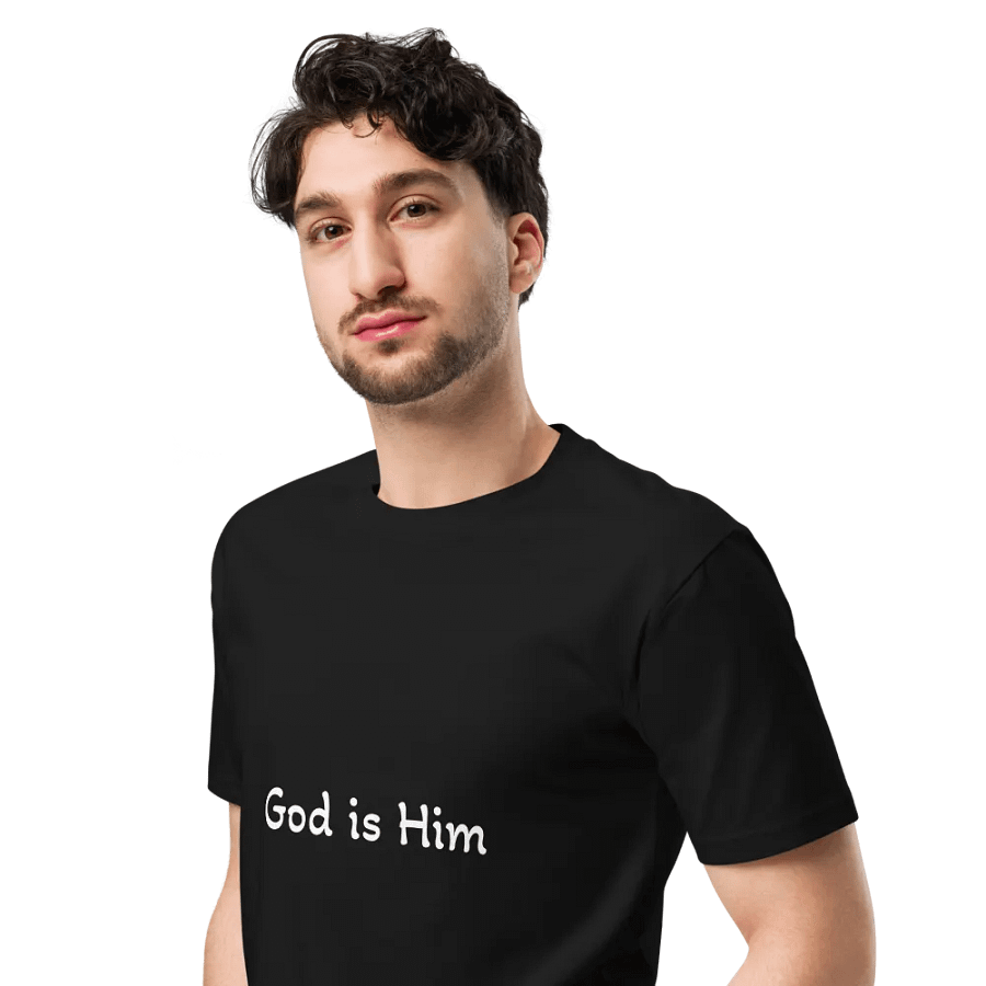 God is Him T-shirt 100% cotton and comfortab;e product image (4)