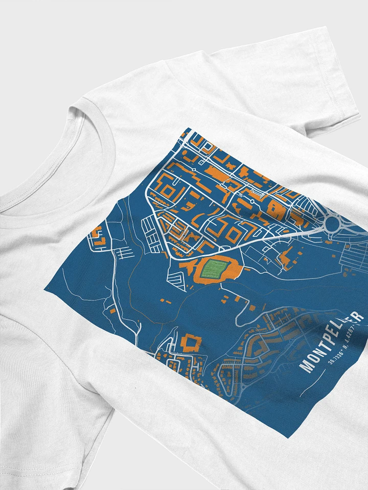 Stade de la Mosson Map Design T-Shirt product image (2)
