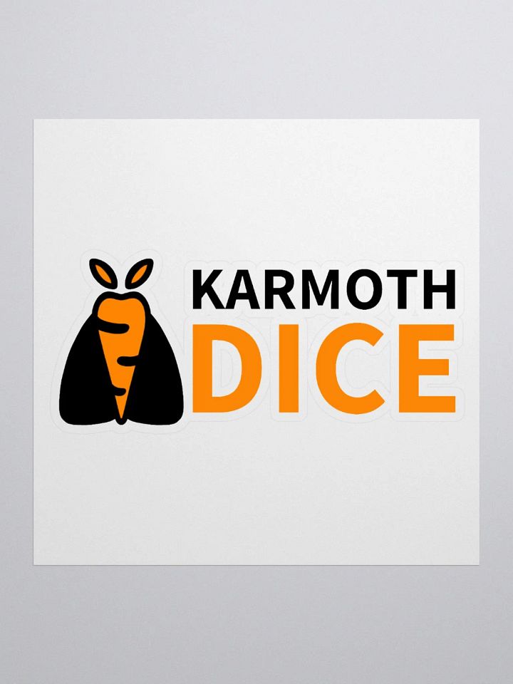 A properly KarMoth sticker product image (1)