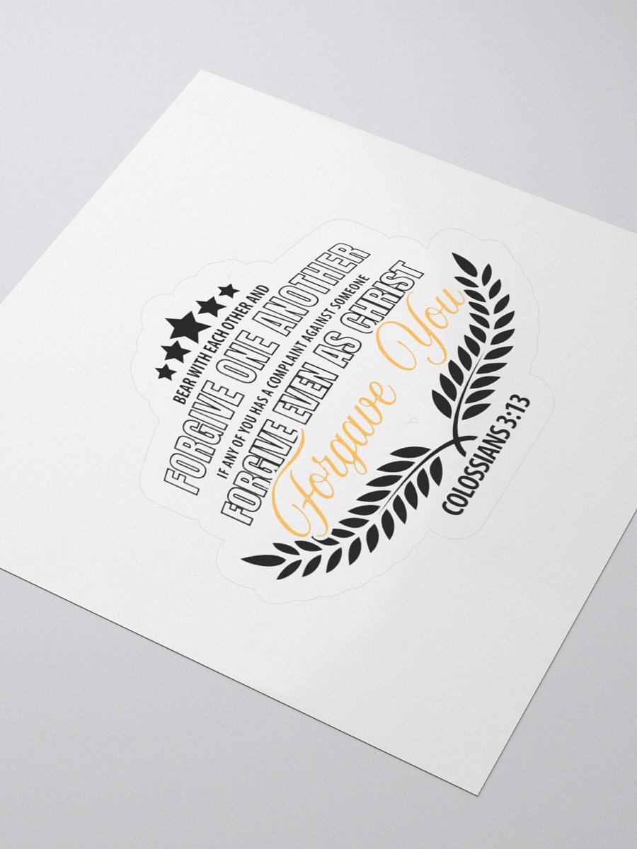 Colossians 3:13 Scripture Sticker product image (9)