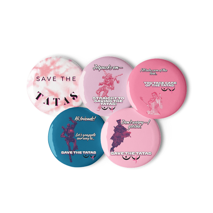 Apex Save The Tatas Pins product image (3)