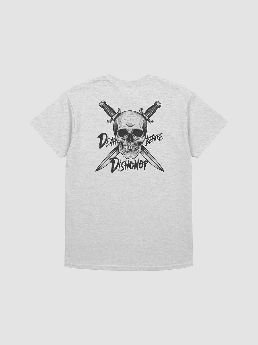 Death Before Dishonor Glow Skull And Blades T-shirt product image (17)