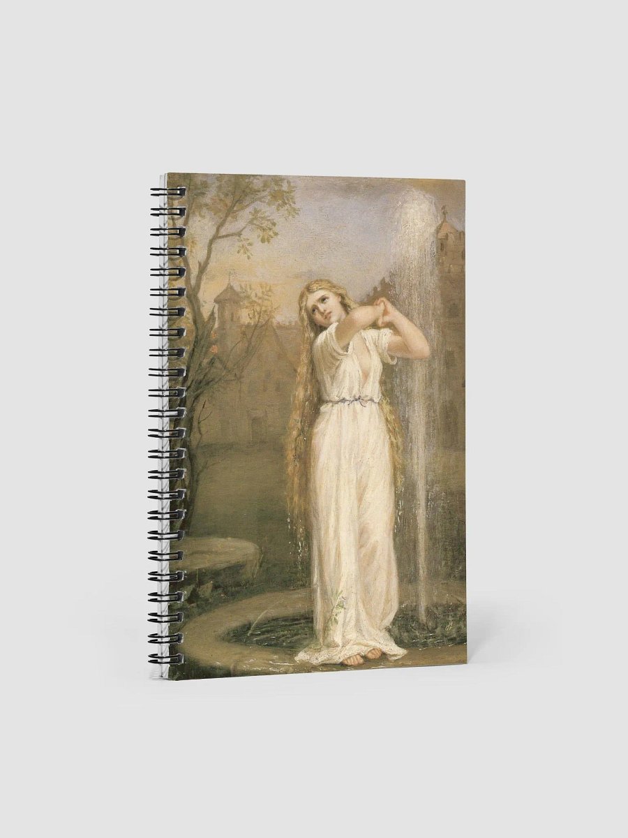 ''Undine'' by John William Waterhouse Spiral Notebook product image (1)
