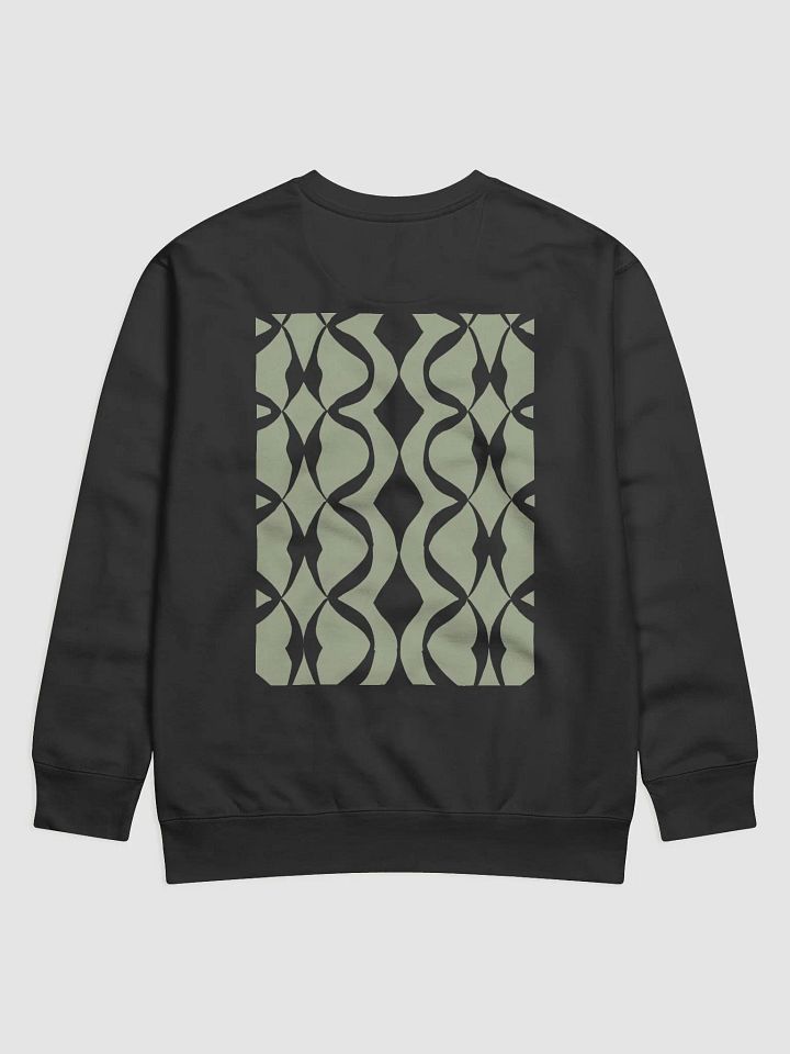 Sage Green rope Design Classic Comfort Cotton Sweatshirt product image (2)