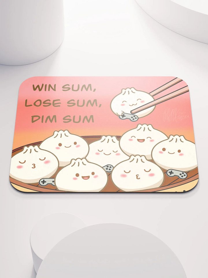 Win, Lose, Dim Sum | Mousepad product image (1)