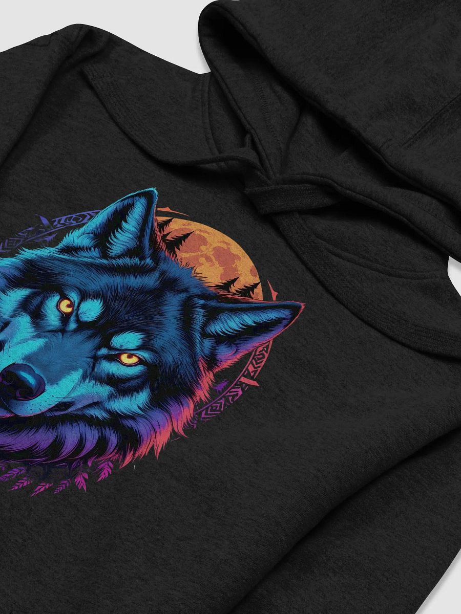 Mystic Wolf Moon Unisex Hoodie product image (3)