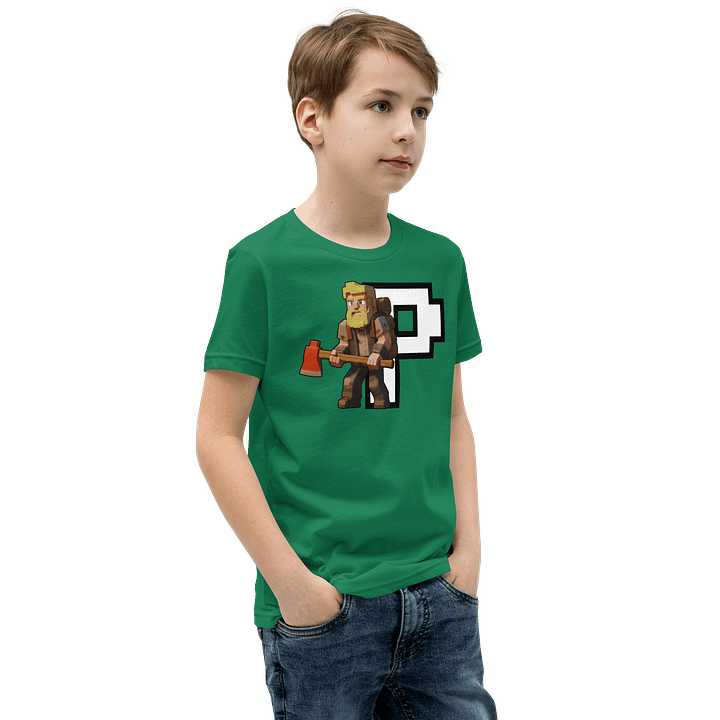Patient PixelZ P Logo Youth T-Shirt product image (50)
