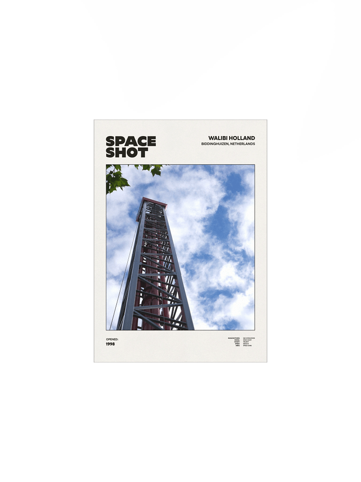 Space Shot Premium Poster product image (1)