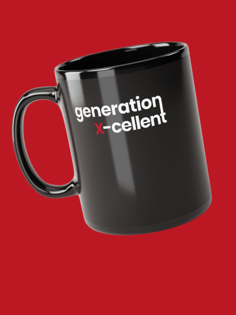 Generation X-cellent Mug product image (1)