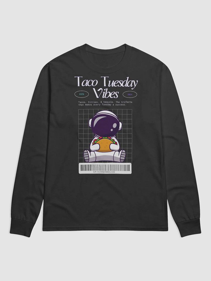 Taco Tuesday Vibes Long Sleeve Shirt product image (1)
