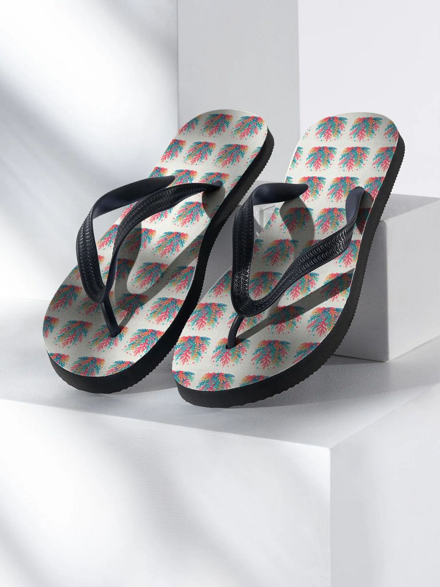Coral Bloom Flip Flops product image (2)