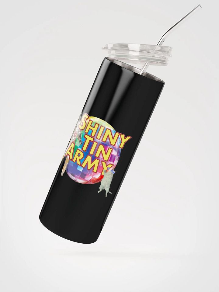 Shiny Tin Army Tumbler product image (3)