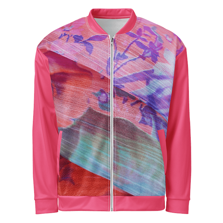 Paradise Breeze Brink Pink All-Over Print Bomber Jacket product image (1)