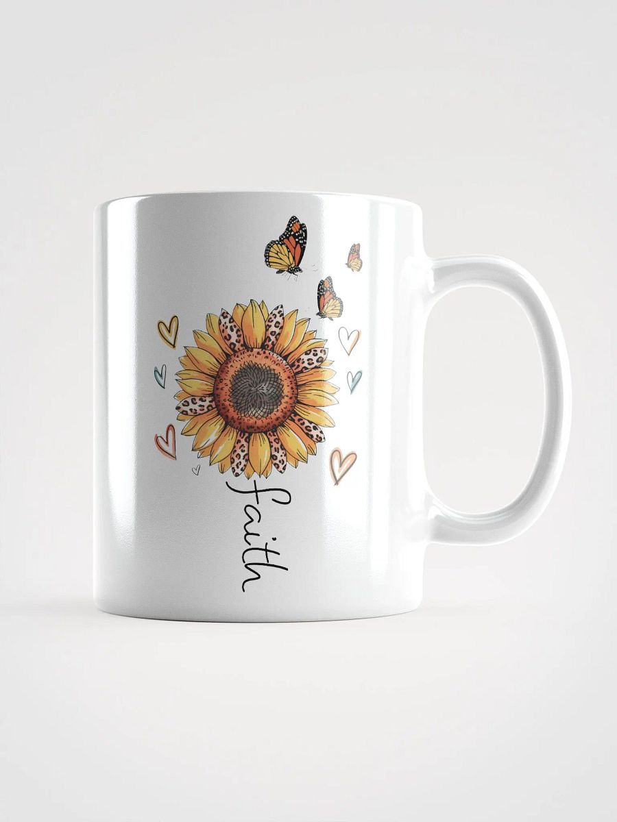 Sunflower Butterfly Faith Mug product image (1)